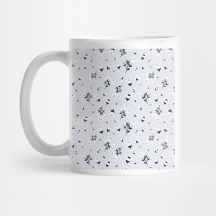 French blue wildflowers Mug